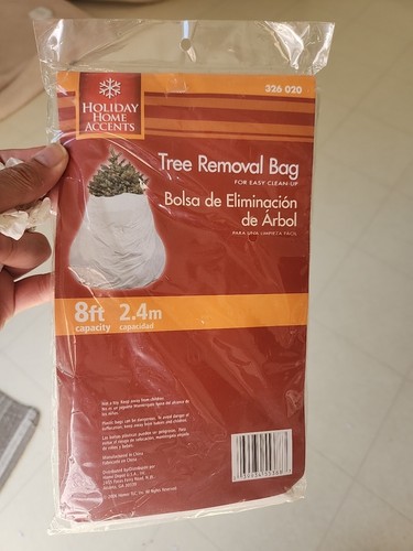 Disposable tree removal bag - disposable,