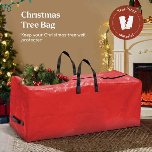 Red christmas tree - storage, bag